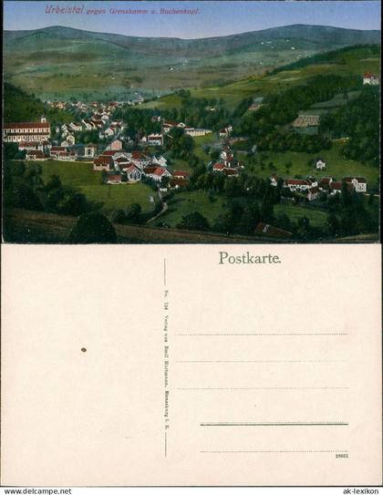 CPA Urbeis Orbey Stadtpartie 1914