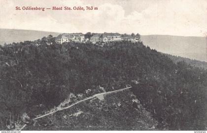 France Sainte-Odilienberg Sainte-Odile Mountain vintage postcard