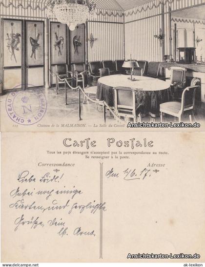 Rueil-Malmaison Schloß, Saal Chateau de la Malmaison, La Salle du Conseil 1917