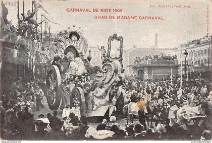 US2925 France Carnaval de Nice, Char de Madame Carnaval 1905