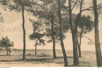 33 - Andernos les Bains - Les quinconces - CPA - Voir Scans Recto-Verso