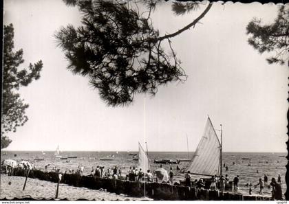 CPSM Andernos les Bains La plage du Mauret
