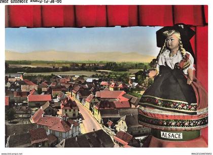 DD-BFP1-1042-68 - ANDOLSHEIM - La mairie et l'hotel du soleil