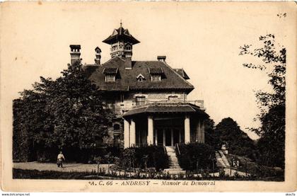 CPA ANDRESY Manoir de Denouval (1386436)