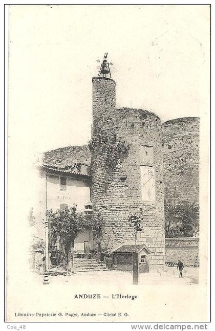 Gard : Anduze, L'Horloge