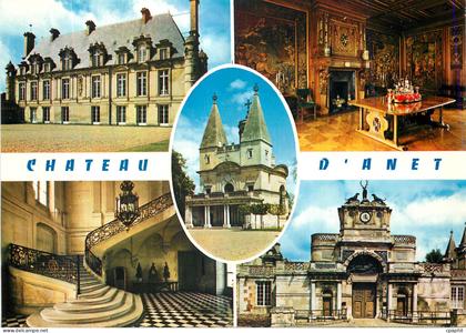 CPM Chateau d Anet Eure et Loir Facade Salle a Manger Grand