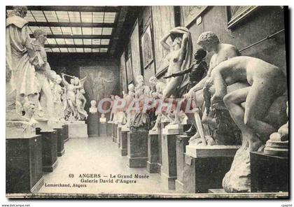 CPA Angers Le Grand Musee Galerie David d Angers