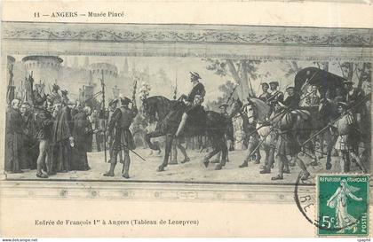 CPA ANGERS-Musee Pince Entree de Francois 1er a Angers Lenepveu