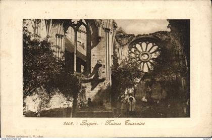 CPA Angers Ruines Toussaint