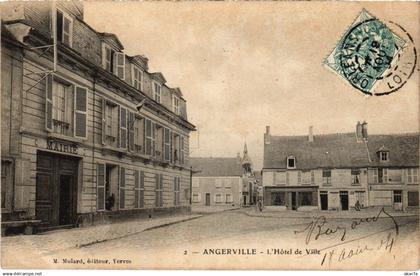 CPA Angerville Hotel de Ville (1360032)