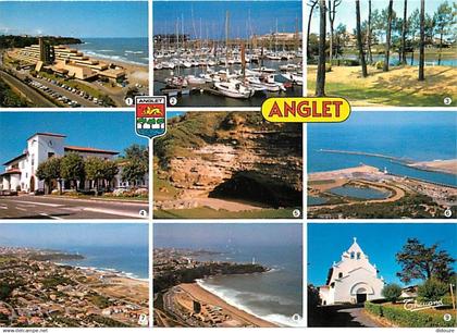 64 - Anglet - Multivues - Blasons - Carte Neuve - CPM - Voir Scans Recto-Verso
