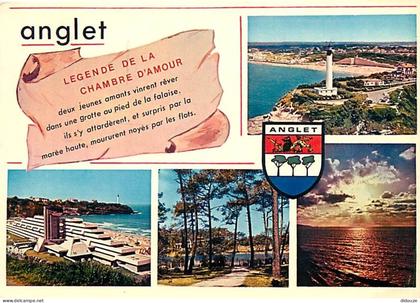 Carte Postale - 64 - Anglet - Multivues - Blasons - CPM - Voir Scans Recto-Verso - Poscard - Carta Postal -  Postkarte