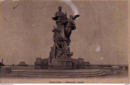 CPA Angouleme Monument Carnot