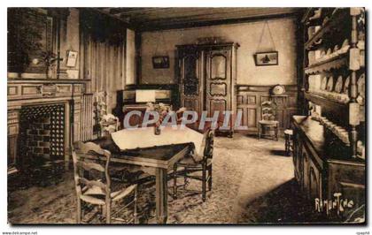 CPA La Sapiniere Angoulins Sur Mer Salle a manger du chateau