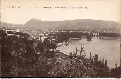 Annecy - Vue Generale - CPA