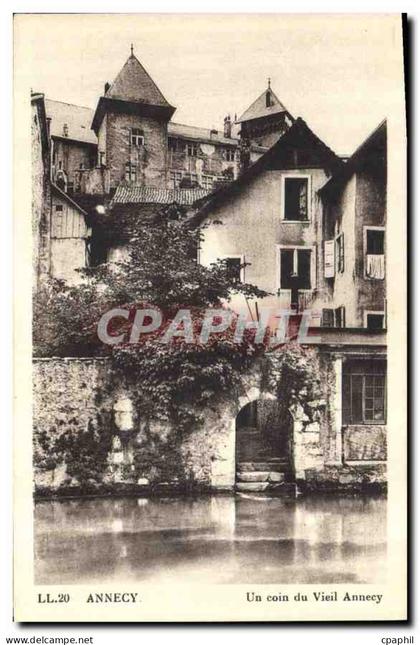 CPA Annecy Un coin du Vieil Annecy