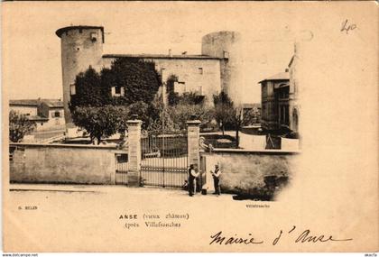 CPA ANSE Vieux Chateau (463226)