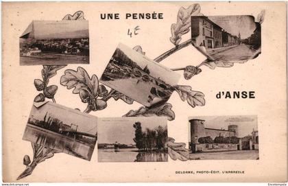 CPA   Carte Postale  France  Anse Une pensée d'Anse Multi Vues   VM107461ok