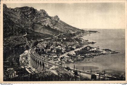 CPA Antheor La Route de la Corniche d Or et le Viadue du chemin dr fer