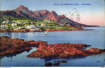 CPA La Corniche d'Or Antheor