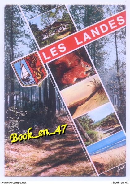 {95518} Côte Aquitaine Les Landes , multivues; divers aspects
