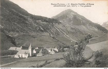 65 Aragnouet vue générale vallée d' Aure