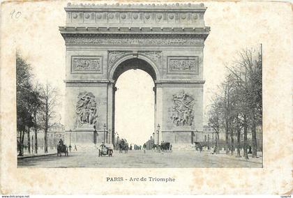 CPA Paris Arc de Triomphe
