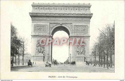 CPA PARIS-Arc de Triomphe
