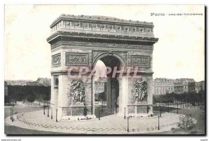 CPA Paris Arc de Triomphe