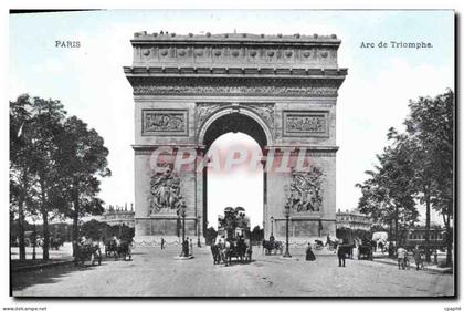 CPA Paris Arc de Triomphe