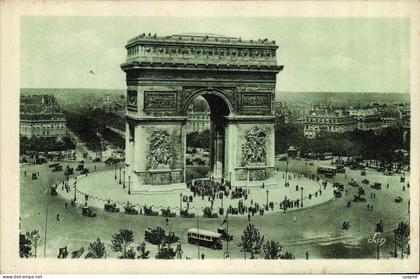 CPA Paris Arc de Triomphe