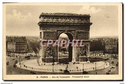 CPA Paris Arc de Triomphe