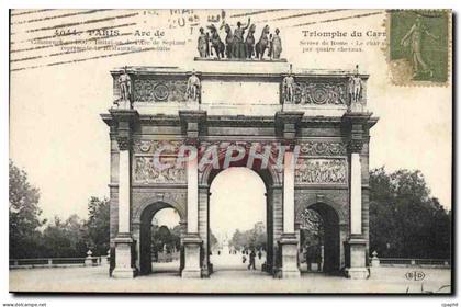 CPA Paris Arc De Triomphe