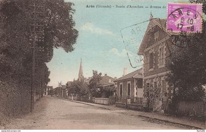 arès * avenue de la plage * bassin d'arcachon