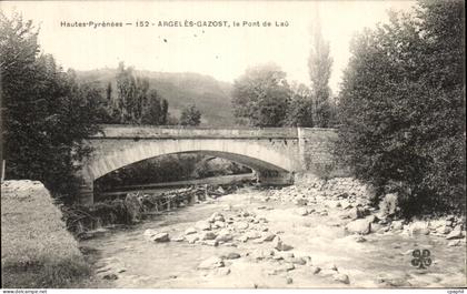 CPA Hautes Pyrenees Argeles Gazost le Pont de Lau