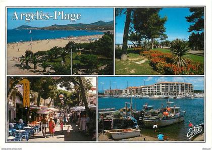 66 - Argelès sur Mer - Multivues - Bateaux - CPM - Voir Scans Recto-Verso