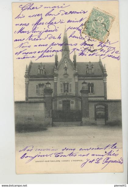 ARGENT SUR SAULDRE - L'Hospice