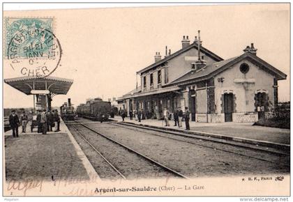 Argent sur Sauldre : la gare