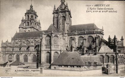CPA Argentan L'Eglise Saint Germain