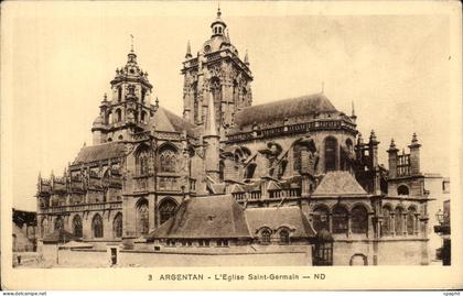 CPA Argentan L'Eglise Saint Germain