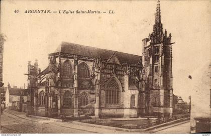 CPA Argentan L'Eglise Saint Martin