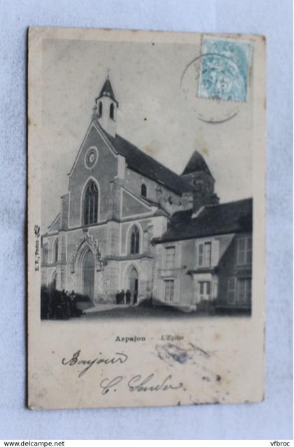 Arpajon, l'église, Essonne 91