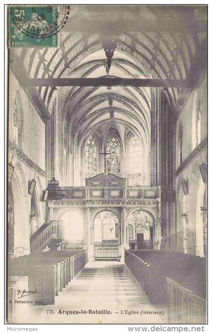 ARQUES-la-BATAILLE - L'Eglise (intérieur)