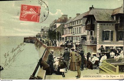 CPA Arromanches La Digue