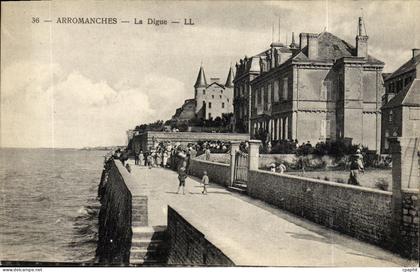 CPA Arromanches La Digue