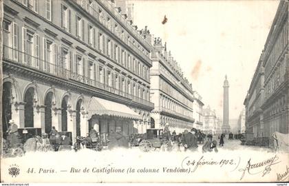 CPA Paris Rue De Castiglione