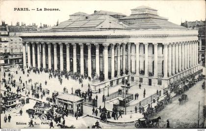 Paris - 2 - La Bourse - CPA