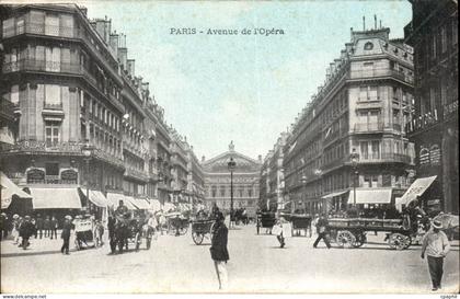 Paris CPA Avenue de l'Opera