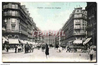 Paris CPA Avenue de l'opera