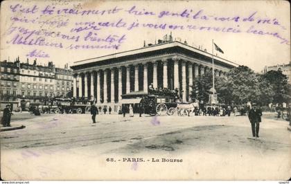 Paris CPA La Bourse